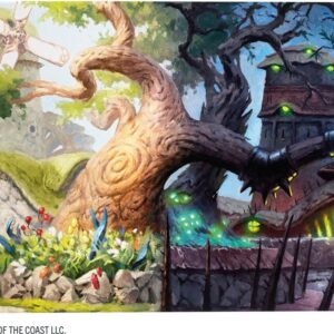 Magic The Gathering : Lorwyn Shiny Playmat - Temple Garden
