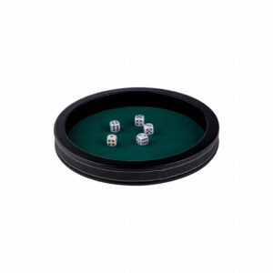 Piste cuir vegan 28cm + 5 dés