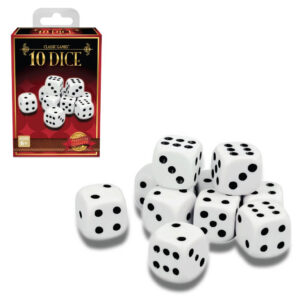 10 Dés 6 faces 18mm - Classic