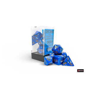 Set de 7 dés - Brush - Wavebreak / Gold