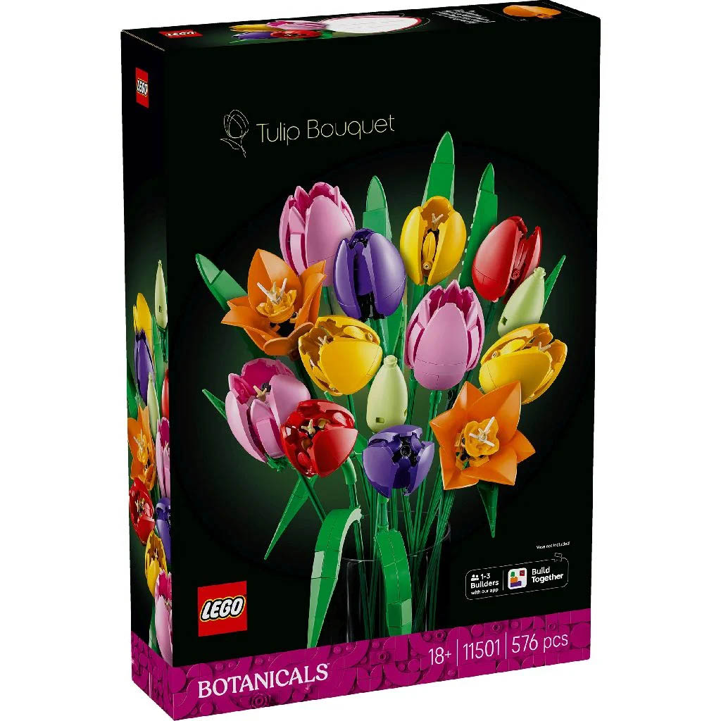 Le bouquet de tulipes (Icons Botanicals)
