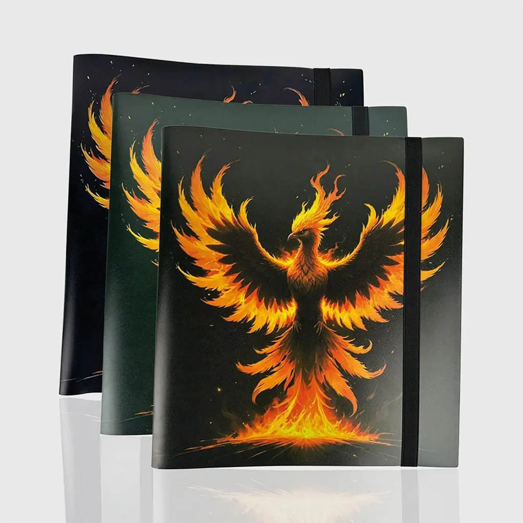 Phoenix Shield: 9-Pocket Album Flex Toploader (216 slots)