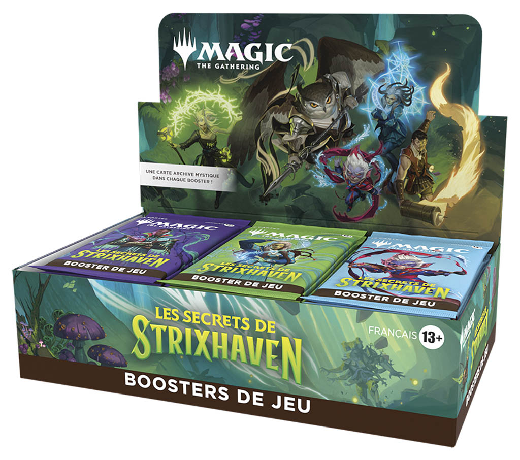 Magic The Gathering : Les Secrets de Strixhaven Display de 30 Booster de jeu