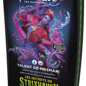 Magic The Gathering : Les Secrets de Strixhaven Deck Commander "Talent de Prismari"