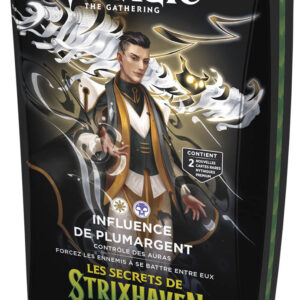 Magic The Gathering : Les Secrets de Strixhaven Deck Commander "Influence de Plumargent"