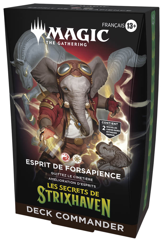 Magic The Gathering : Les Secrets de Strixhaven Deck Commander "Esprit de Forsapience"