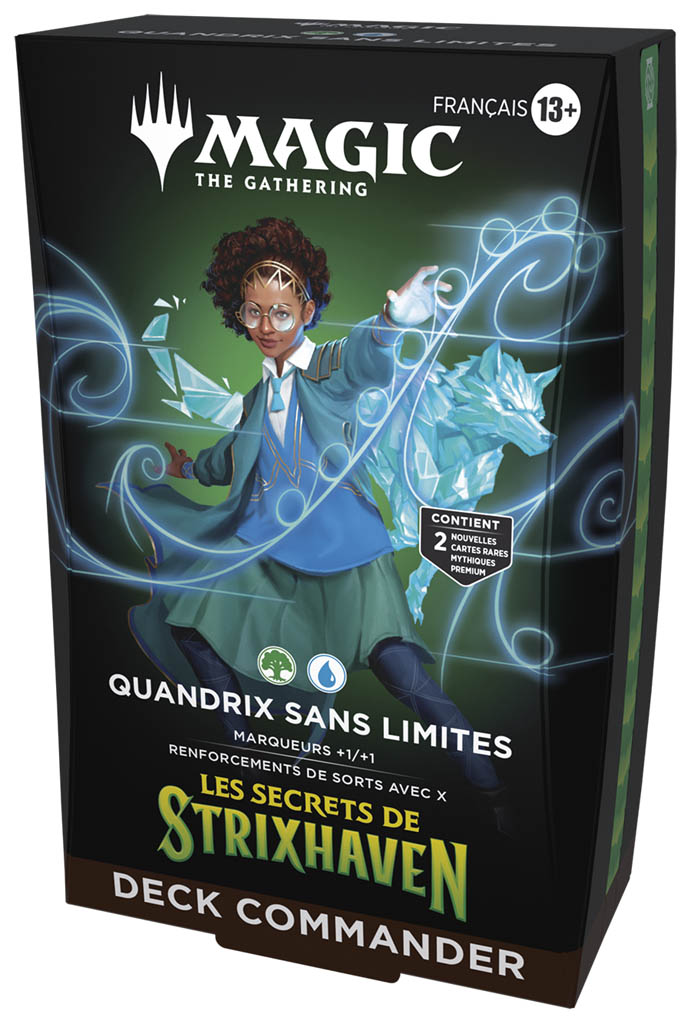 Magic The Gathering : Les Secrets de Strixhaven Deck Commander "Quandrix sans limites"