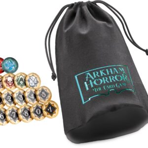 GameGenic : Arkham JCE Chaos Tokens + Token Bag