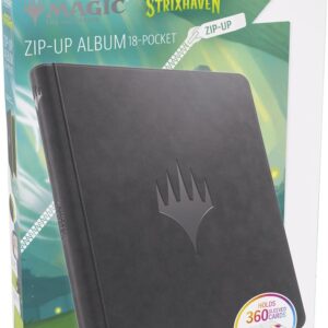 GameGenic : MTG Strixhaven Zip-Up Album 18-Pocket - Black/Green