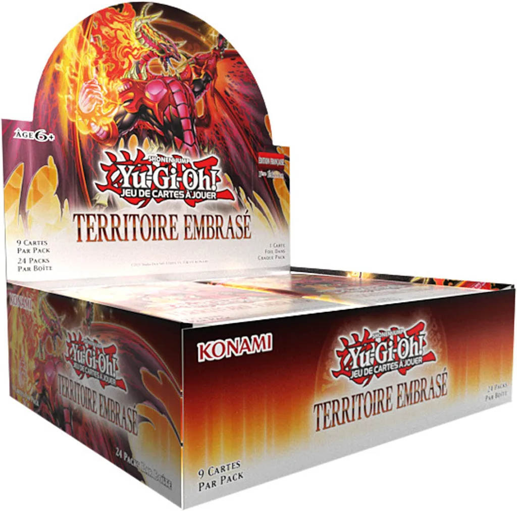 Yu-Gi-Oh! - Display 24 Boosters Territoire Embrasé