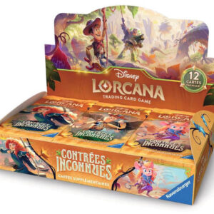 Disney Lorcana set12: Display 24 Boosters "Contrées Inconnues"