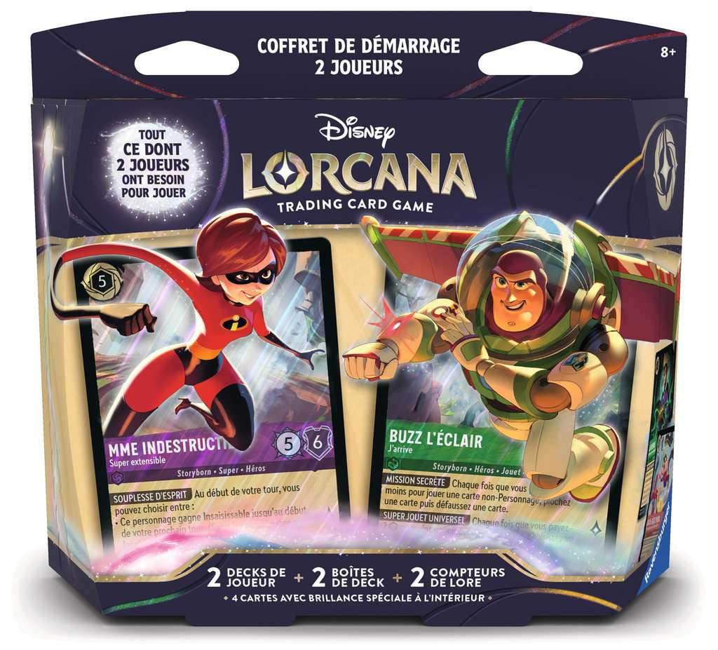 Disney Lorcana set12: 2 Decks Préconstruits