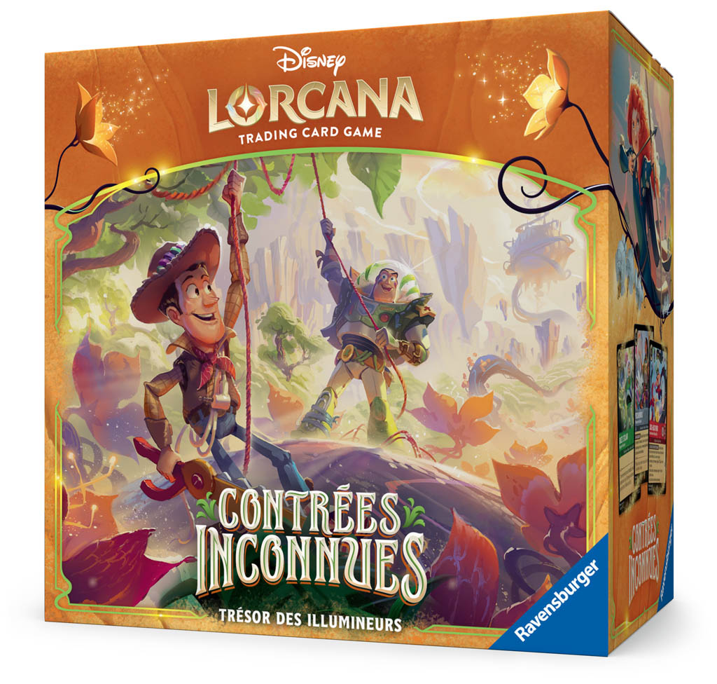 Disney Lorcana set12: Trésor des illumineurs "Contrées Inconnues"