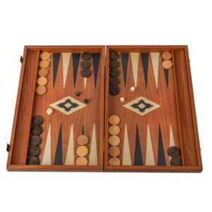 Backgammon 48cm Réplique Acajou