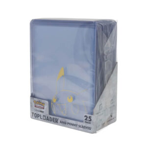 Ultra Pro - Pack combiné de Toploader et pochettes de protection Penny Sleeves Pikachu