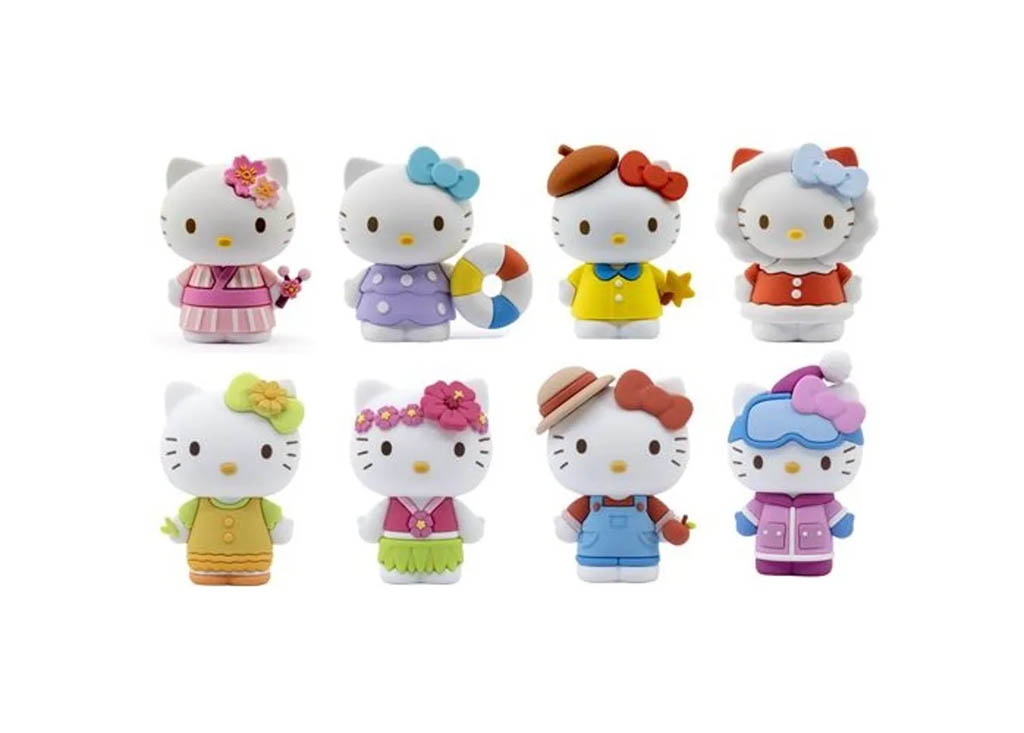 YuMe - Doll Four Seasons Series - Poupée Hello Kitty 7cm