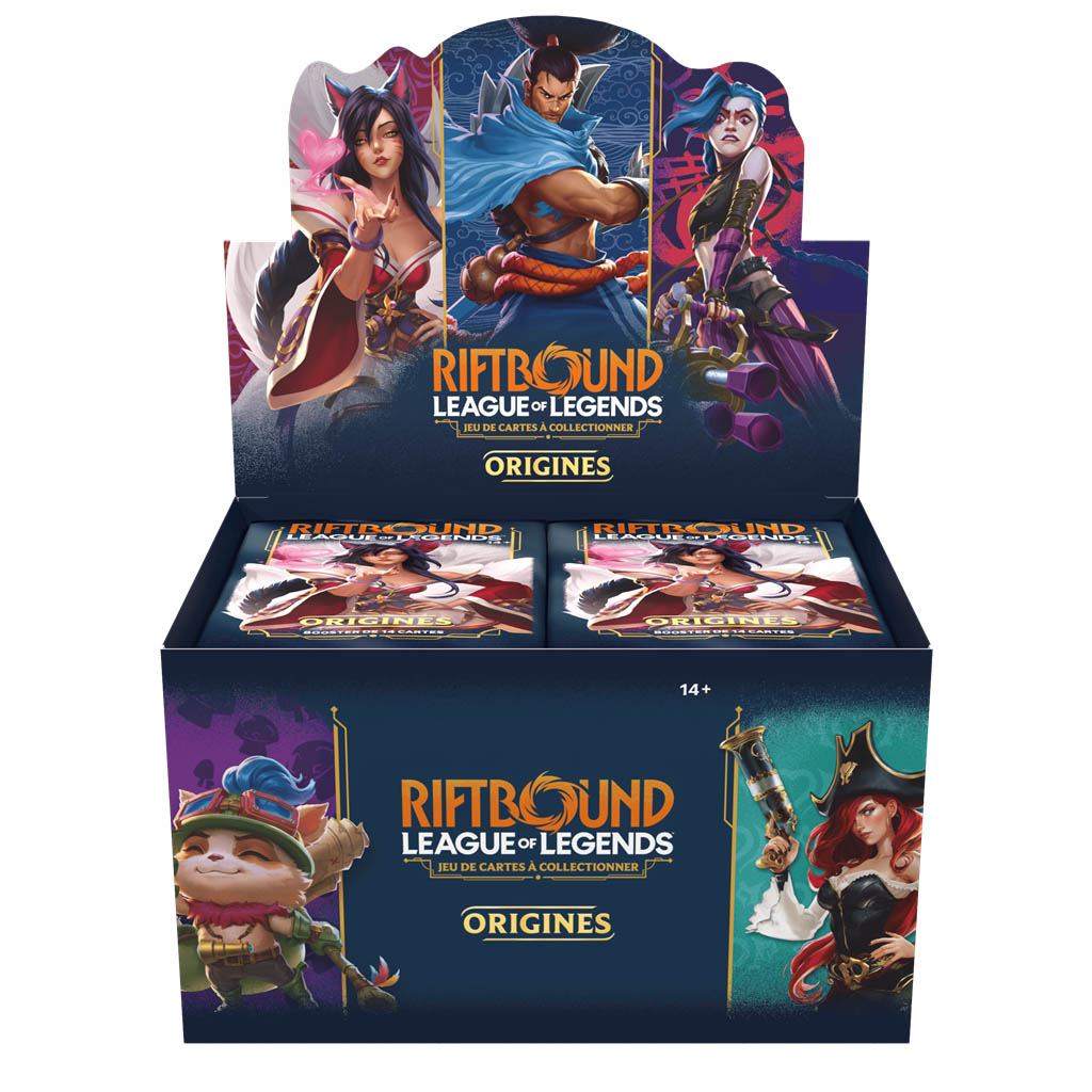 Riftbound: Boite de 24 Boosters Origines FR