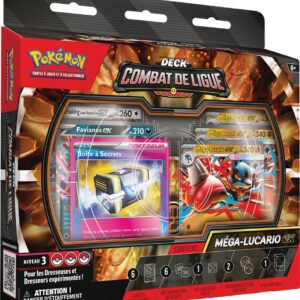 Pokémon : Deck Combat de Ligue Méga-Lucario-EX