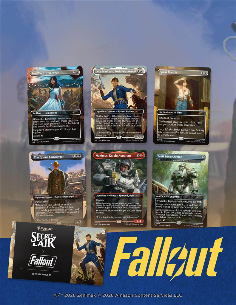 Magic The Gathering : Secret Lair Fallout