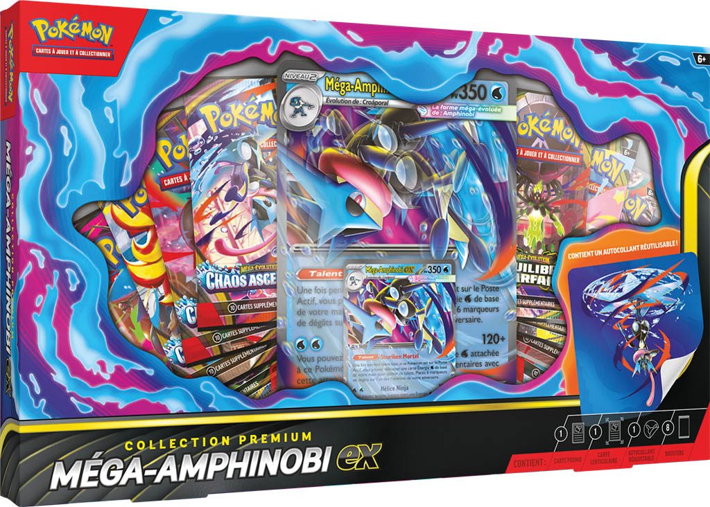 Pokémon : Collection Premium Méga-Amphinobi-EX