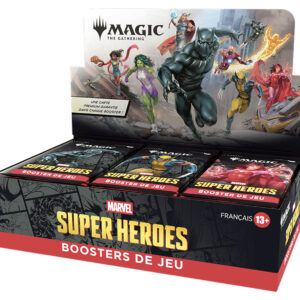 Magic The Gathering : Marvel Super Heroes Display 30 Boosters de Jeu FR