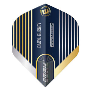 Ailettes Fléchettes Prism Delta Daryl Gurney Blue Gold