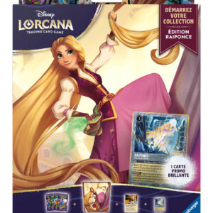 Disney Lorcana Coffret "Démarrez votre Collection" - Edition Raiponce