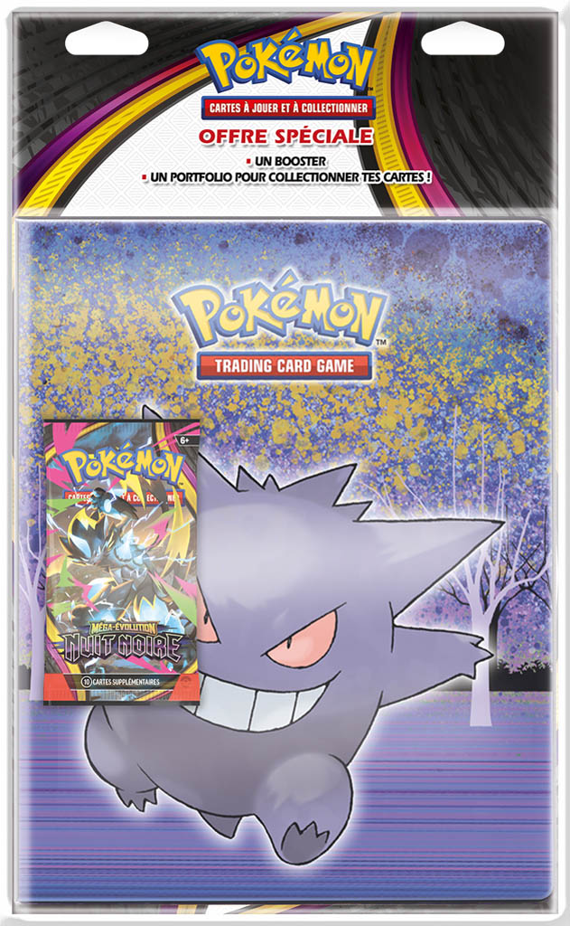 Pokémon ME05 : Pack Portfolio + Booster (Visuel Aléatoire)