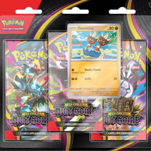 Pokémon ME05 : Pack 3 boosters "Nuit Noire"