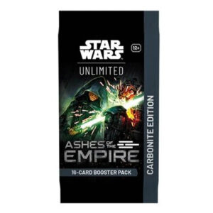 Star Wars Unlimited : Ashes of the Empire Carbonite Booster