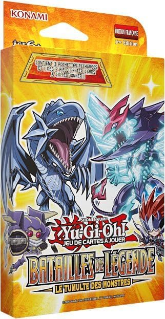 Yu-Gi-Oh! - Tripack Batailles de Légende : Le Tumulte des Monstres
