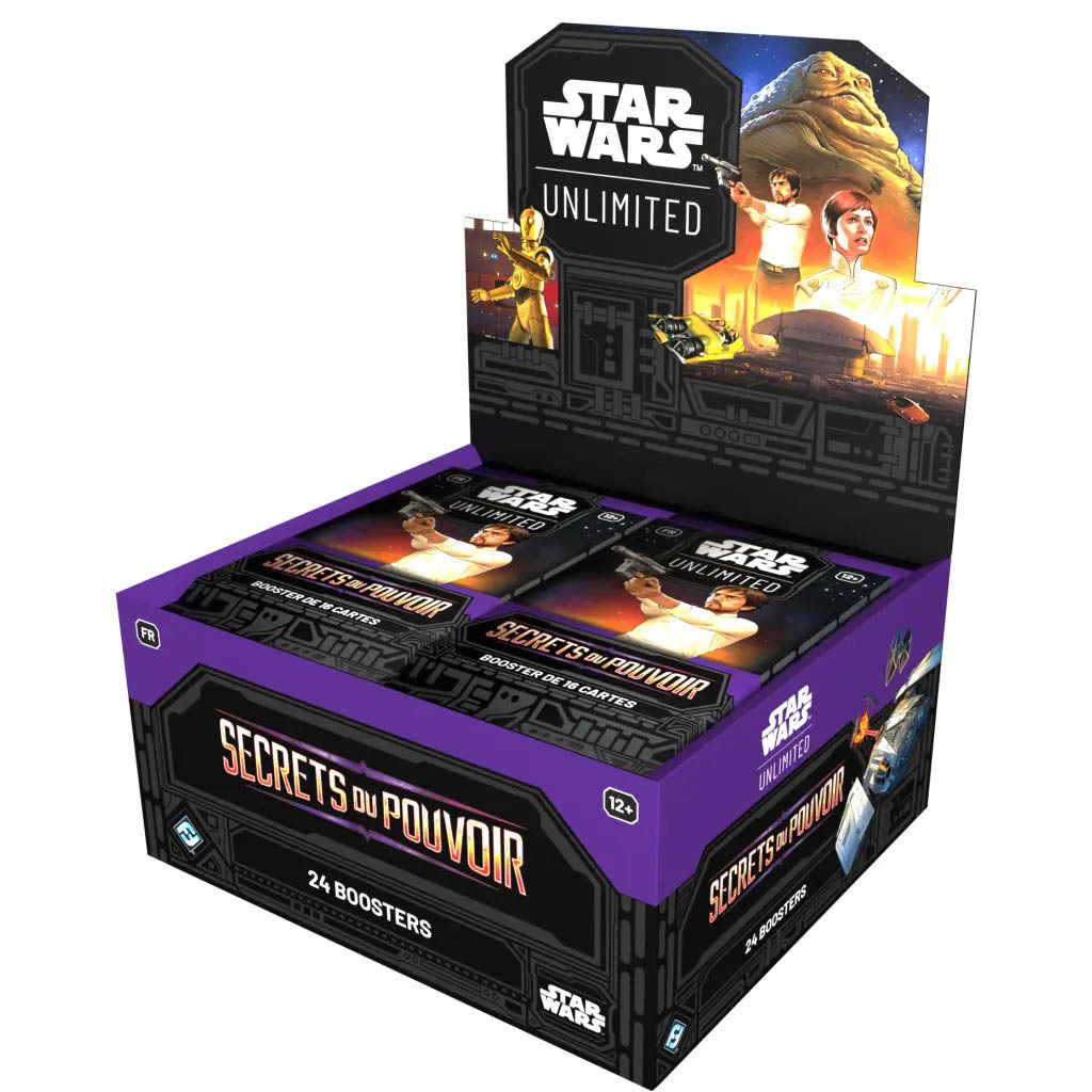 Star Wars Unlimited : Secrets du Pouvoir Display 24 Boosters
