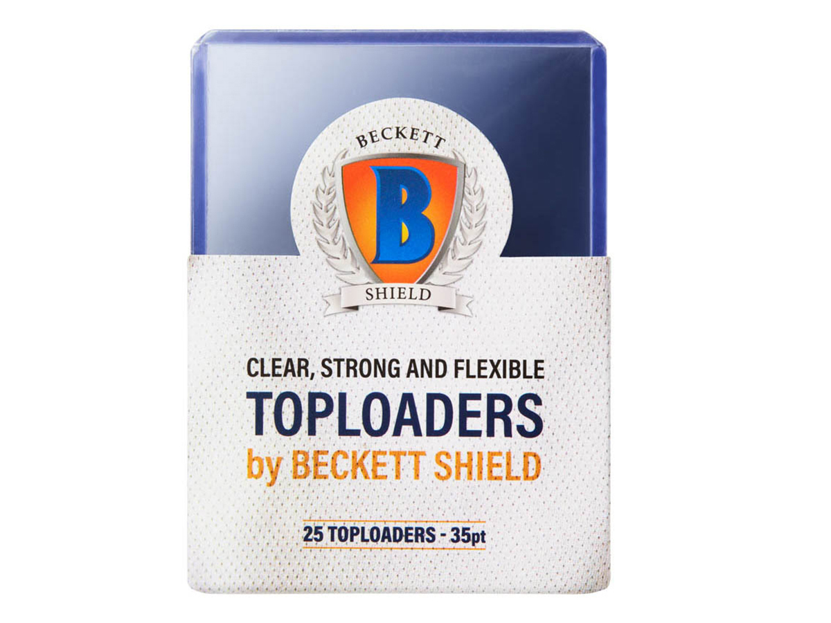 Beckett Shield : 25 toploader 35pt Standard