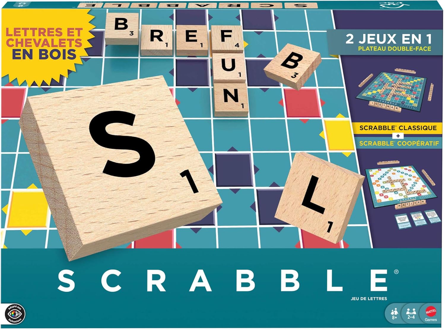 Scrabble Classique en Bois