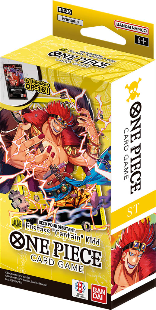 One Piece : ST36 Deck Eustass "Captain" Kidd