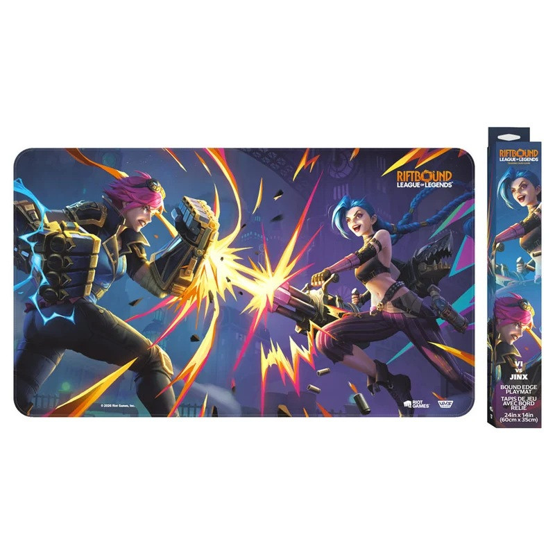 Riftbound: Vendetta - Playmat Vi vs Jinx
