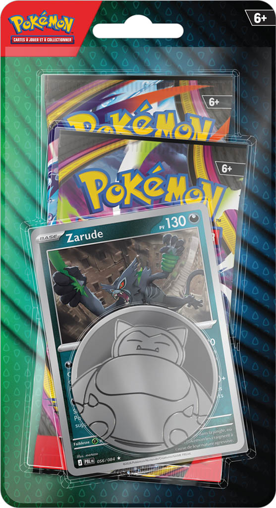 Pokémon : Pack 2 boosters Zarude