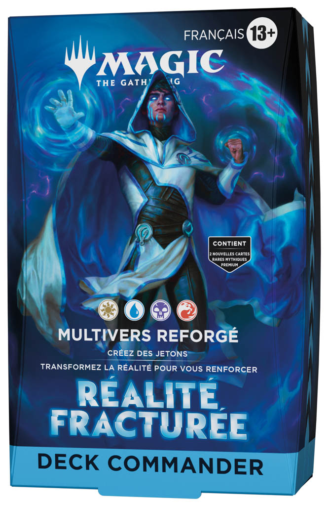 Magic The Gathering : Réalité Fracturée Deck Commander "Multivers Reforgé" FR