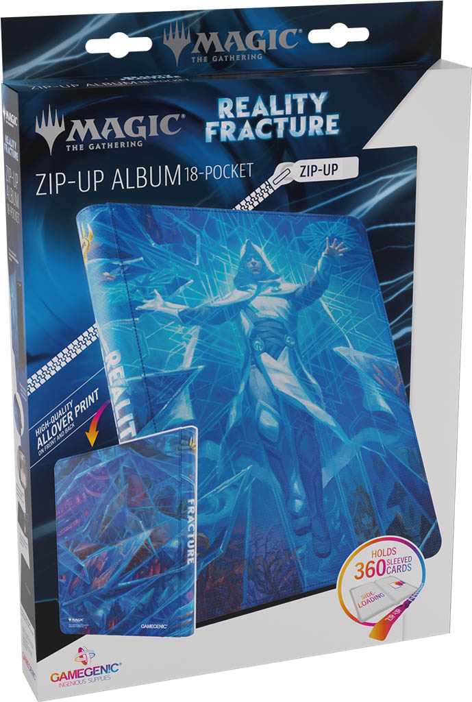 GameGenic : MTG Réalité Fracturée Zip-Up Album 18-Pocket - Multiverse