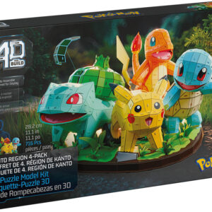 4D Build Pokémon - Diorama Région Kanto
