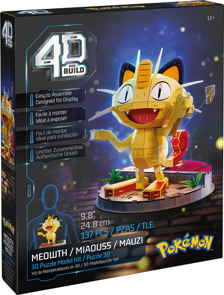 4D Build Pokémon - Miaouss