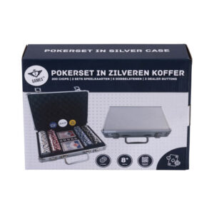 Malette Poker Metal 200 jetons