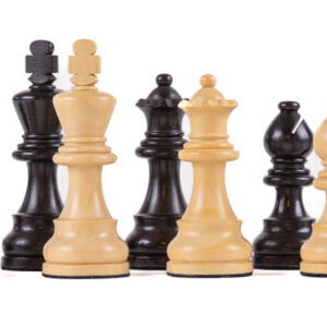 Pièces échecs standard T5 (Noires)