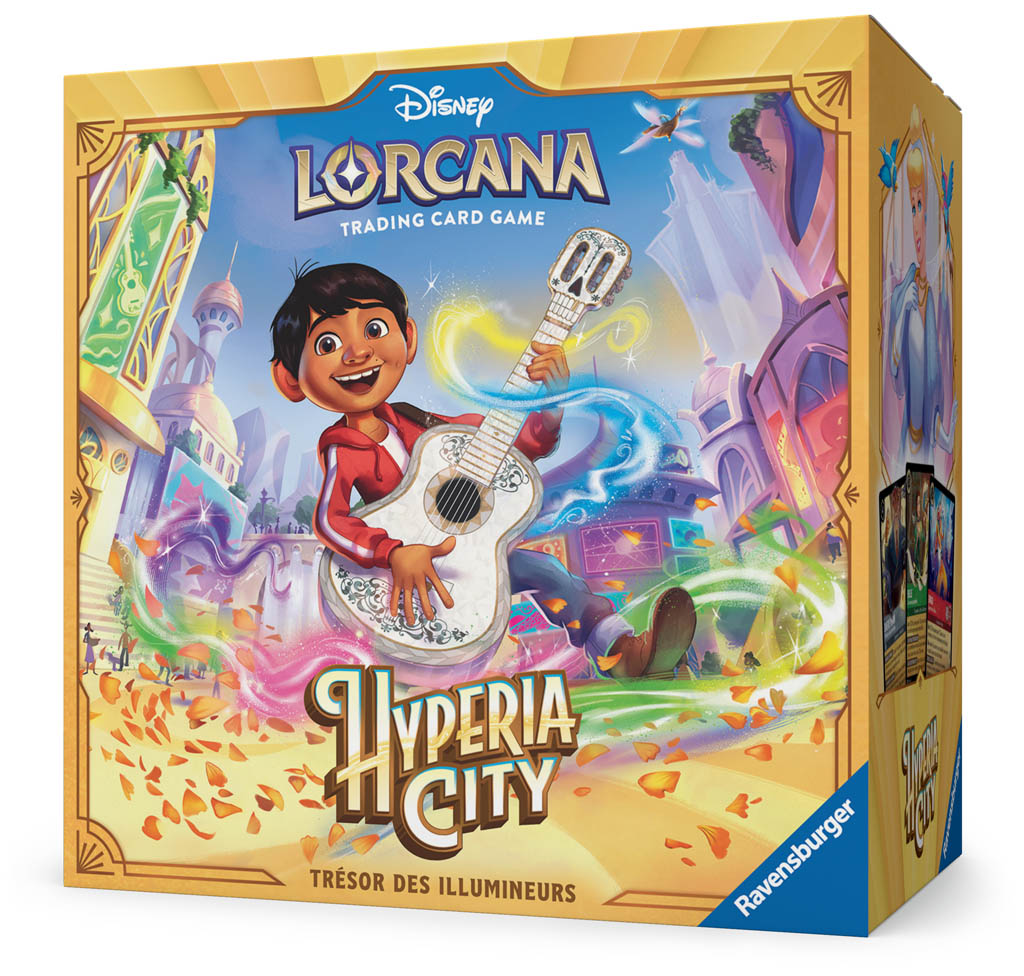 Disney Lorcana set14: Trésor des illumineurs "Hyperia City" (Trove-Pack)