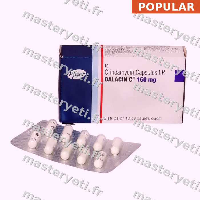 Clindamycine 300mg : le prix le plus bas en France c'est ici