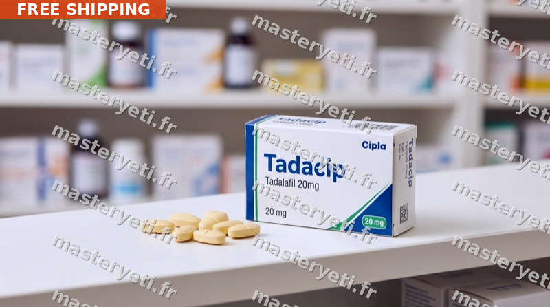 Obtenez Tadacip 20mg | 0,24€ | en stock — expédition immédiate à Lyon